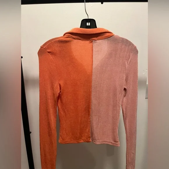 Princess Polly two tone button up blouse - Picture 2 of 3